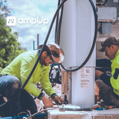 AmpUp EV Charger Electrician Installer Network